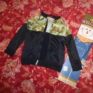 2/$9Kids Asphalt Zippered Jacket